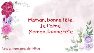 chanson fête des mères I Bonne fête maman ❤️ [upl. by Waller]