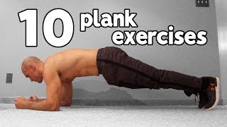 Planks For Beginners  Proper Form  10 Plank Exercises [upl. by Casaleggio]