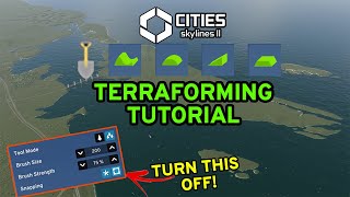 How To Use NEW Landscaping Tools In Cities 2  Basics Tutorial [upl. by Levon]