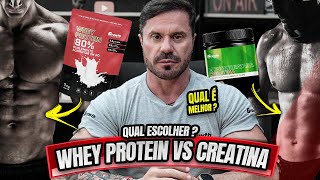 WHEY OU CREATINA  QUAL SUPLEMENTO DEVO COMPRAR [upl. by Ille]