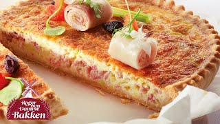 Quiche Lorraine  Roger van Damme Bakken [upl. by Chuch372]