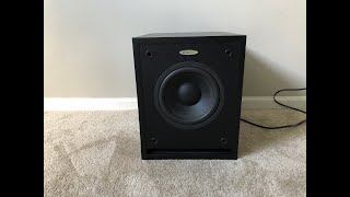 Velodyne CHT8 Home Theater Powered Active Subwoofer [upl. by Lledra629]