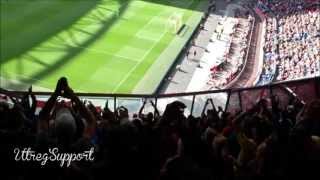 Ajax  FC Utrecht 06102013 Uitvak Sfeer [upl. by Hubert258]