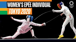 🤺 Womens Epée Individual Gold Medal  Tokyo 2020 Replays [upl. by Nanice]