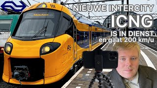 JULIEN’S REVIEW NIEUWE ICNG van NS  Intercity Nieuwe Generatie Vlog [upl. by Inalel]