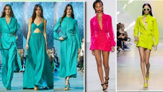 Elie Saab spring 2024 collection amazing very stylish eliesaab spring outfit [upl. by Waechter]