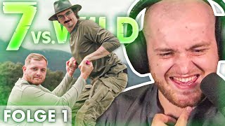 😱😂TRYMACS reagiert auf 1 FOLGE 7vsWILD in KANADA  Trymacs Stream Highlights [upl. by Nerwal]