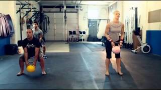 Kettlebell WorkoutBEGINNERS WORKOUT [upl. by Winchell]