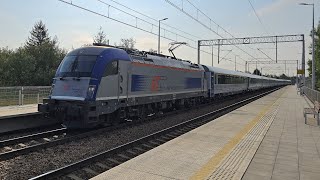 EU44003  IC WAWEL z Przemyśla Gł do Berlina Hbf mija po Rzeszów Baranówka 27082024 [upl. by Warder]