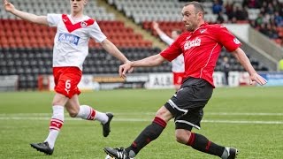 Airdrie v DAFC  02032015  Highlights [upl. by Aniratac]