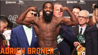 Adrien Broner vs Santiago weigh in Pesaje oficial [upl. by Nealon]