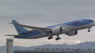 Jetairfly Boeing 787800 Dreamliner OOJDL Take Off Malaga AGP1 [upl. by Erde565]