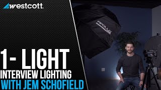 1Light Interview Lighting Setups with Solix [upl. by Fishman]