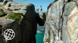 Kjerag Hike and Kjeragbolten Norway Amazing Places [upl. by Dachi]