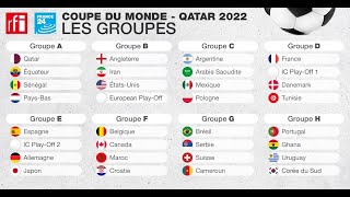 REPLAY  Retrouvez le tirage au sort de la Coupe du monde 2022 • FRANCE 24 [upl. by Notlih]