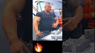 😱 DEVON LARRATT BODY VS 💪BODY BUILDER ARM WRESTLINGtrending armwrestling sports devon [upl. by Gisella]