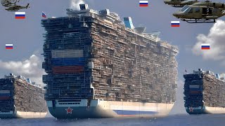 just happened a russian ship carrying 1200 tons of ammunition was blown up [upl. by Nnylsia]