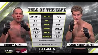 19yearold SAGE NORTHCUTT earns a UFC CONTRACT  LFA Fights [upl. by Orms]