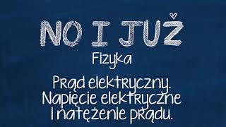 Prąd elektryczny Napięcie elektryczne i natężenie prądu Omówienie wzorów Fizyka [upl. by Ahtel]