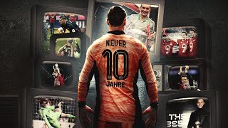 Huge Titles Saves amp Emotions  10 years of Manuel Neuer at FC Bayern [upl. by Draillih]