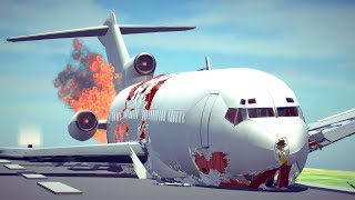 Emergency Landings 41 How survivable are they Besiege [upl. by Akiehs]