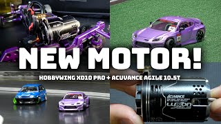 New RC Drift Motor  Acuvance Agile 105T  Hobbywing XD10 Pro  Testing and Tuning [upl. by Gorga]