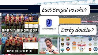 GetSetFootball Round Table East Bengal vs who Durand cup Quarter final race Cuadrat holiday [upl. by Dlorej791]