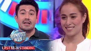 Minute To Win It Luis nakita sa laban kung gaano kabuti ang puso ni Cristine [upl. by Bendicty19]