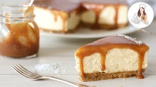 No Bake Salted Caramel Cheesecake Recipe  No Bake Cheesecake Recipe [upl. by Poock]