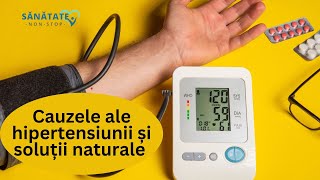 Tensiune arterială ridicată  cauze și soluții naturale tensiunearterialaridicata hipertensiune [upl. by Melina]