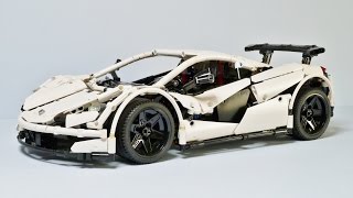 LEGO Technic ICARUS Supercar with SBrick [upl. by Erialcyram334]