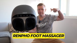 RENPHO Foot Massager Machine with Heat Review [upl. by Hannej]