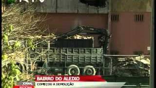 BAIRRO DO ALEIXO  COMEÇOU DEMOLIÇÃO [upl. by Greyson]