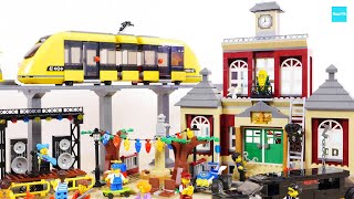 【後編】レゴ シティ レゴシティの広場 60271 ／ LEGO City Main Square 60271 22 [upl. by Lehcyar]