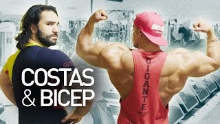 Plano Treino Hipertrofia  Dia 2 Costas e Bicep Bodybuilding Plan  Day 2 Back and Biceps [upl. by Trev85]