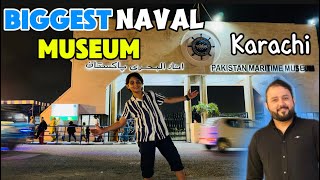 Karachi Maritime Museum  Naval Biggest Museum In Pakistan  Pakistan Navy  Faisi Khan World [upl. by Anyala]