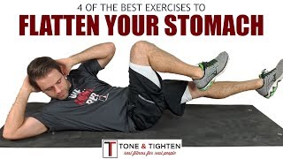 4 Ab exercises to flatten your stomach [upl. by Aserehtairam207]