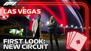 A First Look At The Las Vegas Strip Circuit  2023 Las Vegas Grand Prix [upl. by Yespmed]