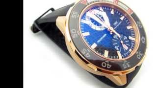 IWC Aquatimer Chronograph 18k Rose Gold Ref IW376903 [upl. by Dena788]