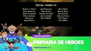 Créditos Open Season Amigos Salvajes  Nuevos Episodios Primaria de Héroes Discovery kids 2022 [upl. by Rolat]