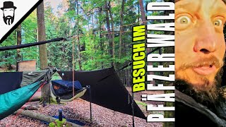 Epische Trekkingtour im Pfälzer Wald 🌲🌧️  Episch Naja 🤪 Abenteuer Outdoor Overnighter [upl. by Worth]