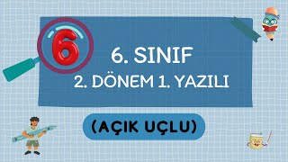 6 SINIF ARAPÇA 2 DÖNEM 1 SINAV  YENİ SİSTEM  AÇIK UÇLU [upl. by Arised]