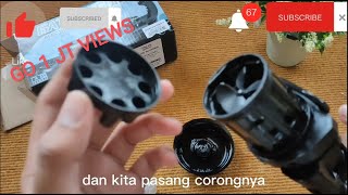 rivew mainan viral di tik tok gatling gun electric bubble gun [upl. by Ahsika]