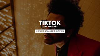 The Weeknd  Blinding Lights Shtamp Remix  TIKTOK FULL VERSIONS [upl. by Zinn]