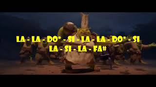 ■SHREK 4  EL FLAUTISTA DE HAMELIN  EN FLAUTA DULCE  CON NOTAS■ [upl. by Mosora]