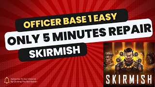 war commander skirmish officer base 1 easy only 5 minutes repair [upl. by Brendan]