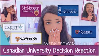 CANADIAN UNIVERSITY DECISION REACTIONS Mac Health Sci and Ibiomed Queen’s UofT Waterloo Trent [upl. by Ahsiela]