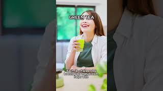 Benefit of GREEN TEA health facts didyouknow healthy beverage greentea lifestyle tea diet [upl. by Giorgia]