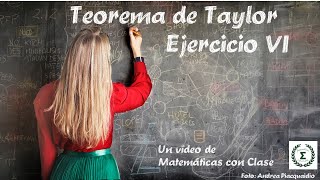 Teorema de Taylor Ejercicio VI [upl. by Bindman735]