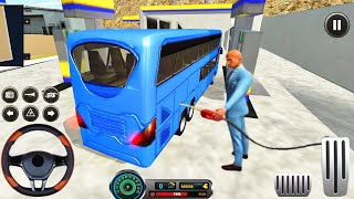 Offroad Bus Driving Simulator  Driving Indian Passangers Bus In Village  Android Gameplay [upl. by Lazar]